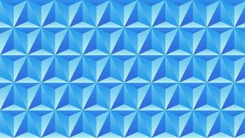 padronizar do 3d ótico ilusão triângulo. padronizar do ilusão pirâmide. vetor ilustração do 3d azul triângulos. geométrico ilusório para Projeto gráfico, fundo, papel de parede, disposição ou arte