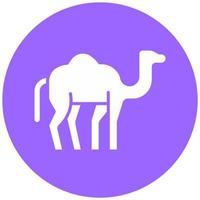camelo vetor ícone estilo