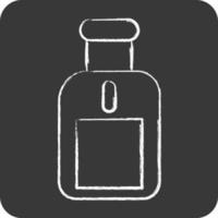 ícone perfume. relacionado para eid al fitr símbolo. islâmico. ramadã. simples ilustração vetor