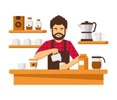 Barista legal Barista Vector