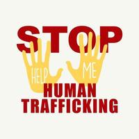 vetor imagem em a tema do sequestro e humano tráfico, violência contra mulheres.