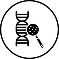 vetor Projeto genético Engenharia vetor ícone estilo