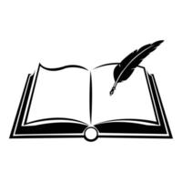 modelo de design de logotipo de vetor de loja de livros de educação de aprendizagem inteligente.