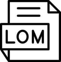 vetor Projeto lom ícone estilo