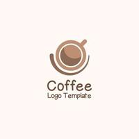 topo Visão café copo logotipo vetor