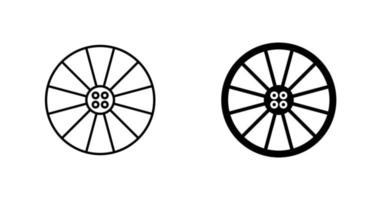 ícone de vetor de roda