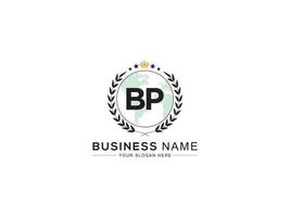 profissional bp o negócio logotipo, único bp logotipo carta vetor ícone
