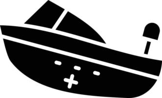 vetor Projeto resgate barco ícone estilo