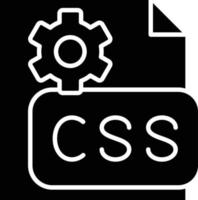 vetor Projeto css código ícone estilo