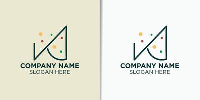 simples pizza logotipo Projeto vetor