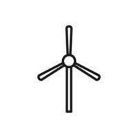 editável ícone do moinho de vento, vetor ilustração isolado em branco fundo. usando para apresentação, local na rede Internet ou Móvel aplicativo