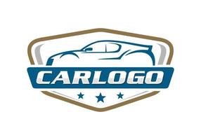 vetor de design de logotipo automotivo de carro