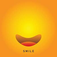 smile icon logo vector template design