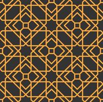 mashrabiya arabesco padrão, islâmico fundo vetor