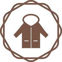 ícone de vetor de casaco