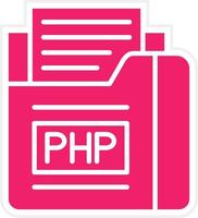 php Arquivo vetor ícone estilo