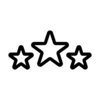 desenho de ícone de estrela vetor