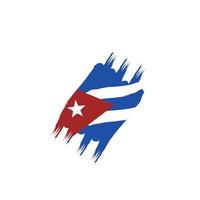 Cuba bandeira ícone, ilustração do nacional bandeira Projeto com elegância conceito vetor