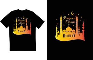 Ramadã t camisa Projeto vetor ilustração