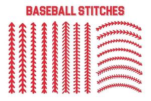 pontos vermelhos de design de pontos de beisebol para os amantes de beisebol vetor
