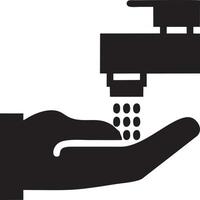 mão ícone símbolo vetor imagem. ilustração do a isolado dedo mão toque humano Projeto. eps 10