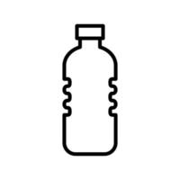 design de ícone de garrafa de água vetor