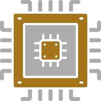 microchip vetor ícone estilo