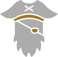 pirata vetor ícone estilo