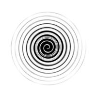 abstrato espiral esboço vetor