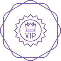 ícone de vetor vip