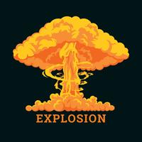 Explosão nuclear vetor