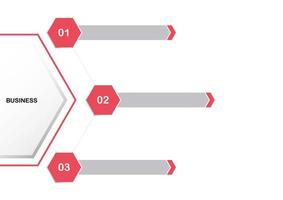 o negócio infográfico apresentação elementos. infográfico Projeto diagrama com 3 passos, opções ou processos, o negócio conceito, vetor. infográfico modelo para criativo, gráfico, presente, rede bandeira. vetor