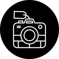 Câmera venda vetor ícone estilo