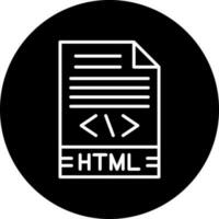 html vetor ícone estilo
