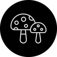 fungos vetor ícone estilo