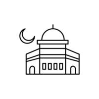 mesquita construção vetor ícone