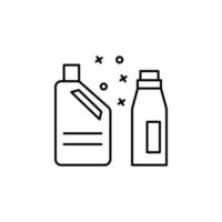 detergente higiene limpar \ limpo vetor ícone