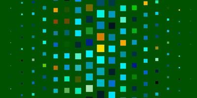 luz azul, verde vetor padrão em estilo quadrado.