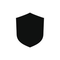 escudo segurança ícone isolado em branco fundo vetor
