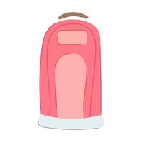 viagem mochila acampamento desenho animado vetor ilustração