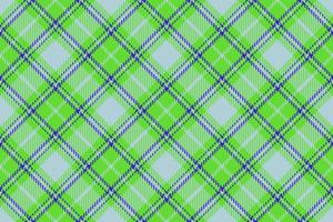 tartan fundo vetor. tecido textura desatado. Verifica têxtil xadrez padronizar. vetor