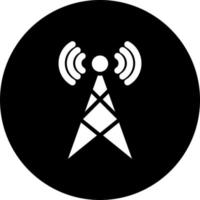 rádio antena vetor ícone estilo
