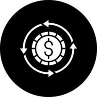 circular economia vetor ícone estilo