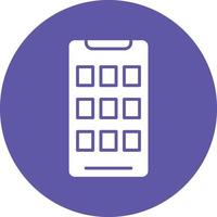 vetor Projeto Smartphone ícone estilo