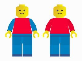 Grátis SVG Lego Vector Man