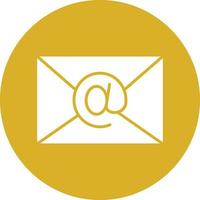 vetor Projeto o email ícone estilo