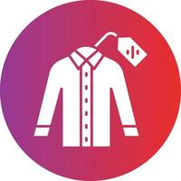vetor Projeto camisa venda ícone estilo