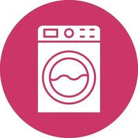 vetor Projeto lavando máquina ícone estilo