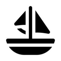 barco ícone para seu local na rede Internet, móvel, apresentação, e logotipo Projeto. vetor