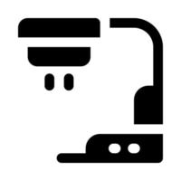 ícone de lâmpada de mesa para seu site, celular, apresentação e design de logotipo. vetor